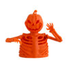 Wholesale Orange Skull Candle Lamp Halloween Gothic Home Decor Accent