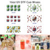 oly-bf3a9551913175c2fbf795bfdbeb1d29 Wholesale 5pcs Water Splash Fresh Mixed Fruit Green Leaf Realistic Watercolor Print 16oz Cup UV DTF Wraps