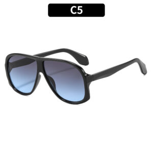 C5-black frame gray blue film