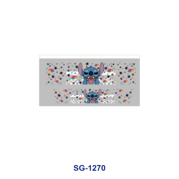 oly-bf546ebfe6558e2053f992f052df201e Wholesale 8pcs Mixed Black White Cartoon Mouse Pink Bow White Cat Blue Alien Creature Berry Cartoon Girl Donut Print 3oz Cup Stickers Wrap OLY Exclusive