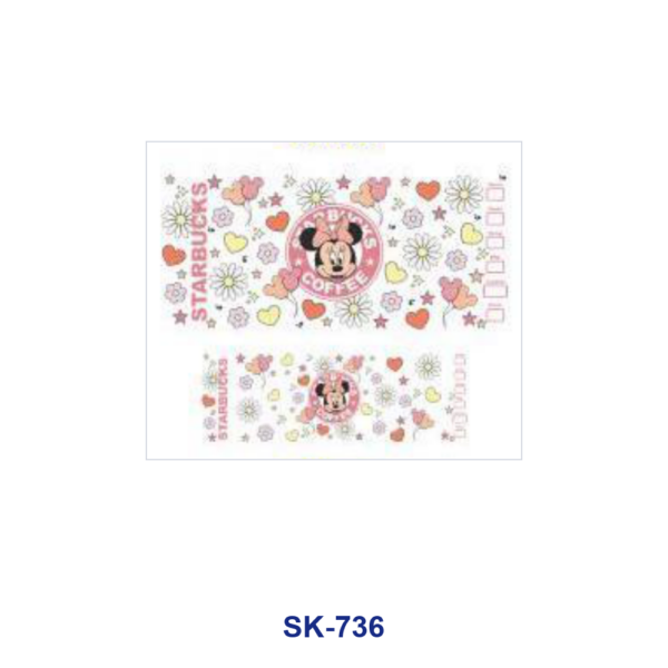 Wholesale 8pcs Rainbow Floral Butterfly Firework Stylized Character Custom Texture Maternal Letter Decor Mini Cup Keychain Sticker OLY Exclusive