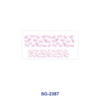 oly-bf80511e937507dba45455ae86f18152 Wholesale 8pcs Mixed Inspirational Text Cartoon Character Floral Print 3oz Cup Stickers Wrap OLY Exclusive
