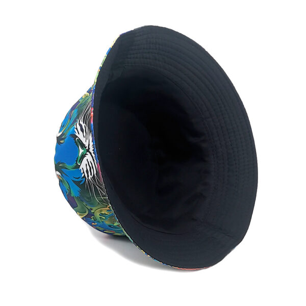 oly-bf9e99f7d867b1d00d1fc2a71533c691 Wholesale Trendy Tiger Print Fisherman Hat Sun Protection Outdoor Beach Accessory