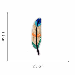 16#-feather cloth stickers