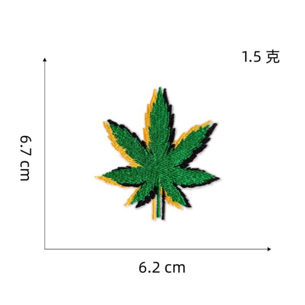 oly-bfbe2da81352e8e4f218ced12db740b7 Wholesale Unicorn Lips Leaf Embroidered Fabric Patch Sew-on Decorative Clothes Accessory for Party Boutique Resale