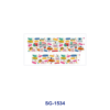 oly-bfd1d3b5e287c97863c33a898054e7fd Wholesale 8pcs Mixed Cartoon Animal Floral Text Print 3oz Cup Stickers Wrap OLY Exclusive