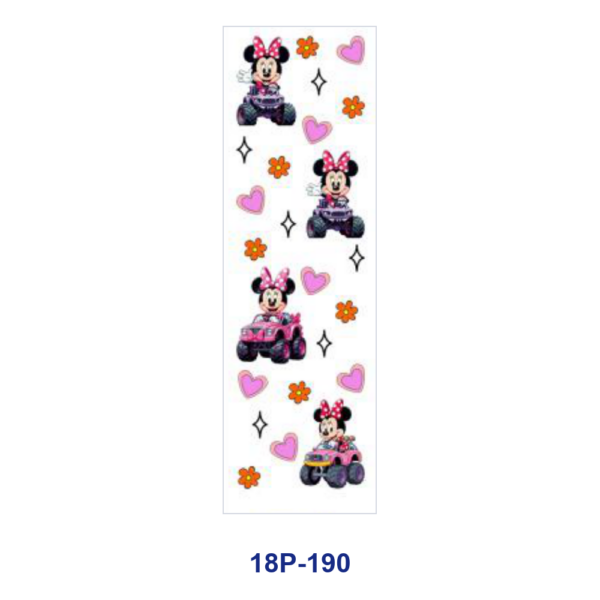 Wholesale 2/8/16pcs UV DTF Stickers Cartoon Mouse Duck Car Print Pen and Bookmark Stickers OLY Exclusive