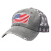 oly-c00fc4a88626e10d1ff94d9f0d6cd8b9 Wholesale Adjustable Mesh Cap with American Flag Embroidery Patriotic Fashion Baseball Hat