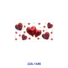 oly-c0180ee140d5a24690875e2a33b9a657 Wholesale 5pcs Vintage Luxurious Valentines Gem Rose Embroidery Heart Ribbon Bow Star Dot Floral Mixed Decor Prints 16oz Cup UV DTF Wraps