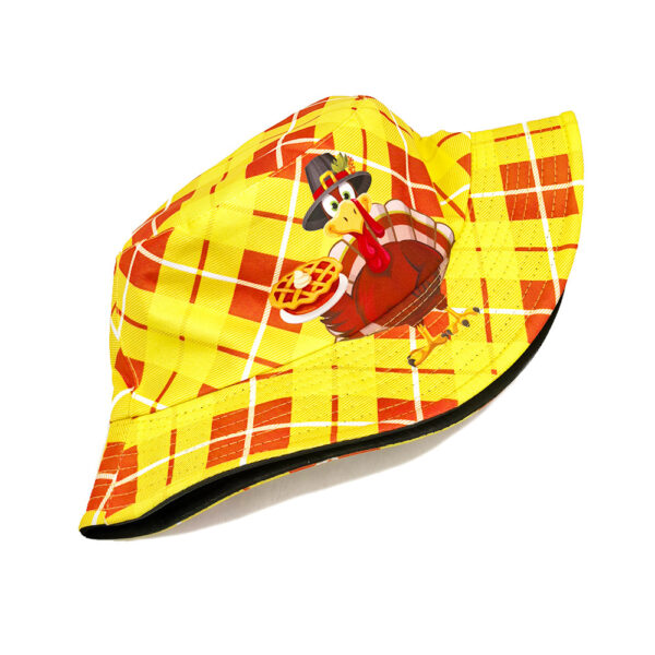 Wholesale Trendy Double Sided Yellow Chick Bucket Hat Sun Protection Fashion Accessory