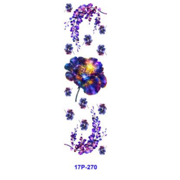 oly-c0289fb2fb43277bd486b8f6365b86b3 Wholesale 2/8/16pcs Fresh Flower Series UV DTF Pen and Bookmark Stickers