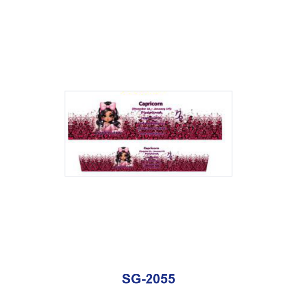 oly-c02e9280da08a1b2ba9b9d9a150d7ad7 Wholesale 8pcs Mixed Zodiac Horoscope Girl Print 3oz Cup Stickers Wrap OLY Exclusive