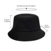 Wholesale Korean Style Solid Color Bucket Hat for Women Everyday Sun Protection Fashion Accessory