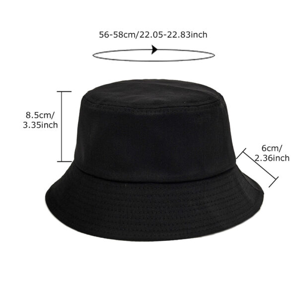 Wholesale Korean Style Solid Color Bucket Hat for Women Everyday Sun Protection Fashion Accessory