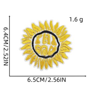 Sun cloth stickers 9#