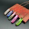 oly-c03b80ae7a840ee15f31133c76fcf4a7 Wholesale Handmade Wire-Wrapped Crystal Tree of Life Necklace Colorful Crystal Stone Pendant Jewelry Gift