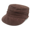Wholesale Retro Korean Style Suede Equestrian Dome Hat Fashion Accessory Trendy Gift for Boutique Resale