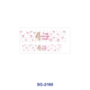 Wholesale 8pcs Mixed Cartoon Cowgirl Cute Girl Music Note Print 3oz Cup Stickers Wrap