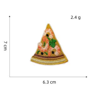 Pizza food cloth sticker 2#