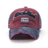 oly-c09f585e39b176fd42f230d929c42563 Wholesale Fashion Vintage Baseball Cap with English Alphabet Adjustable Breathable Sun Hat for Men Women Couple