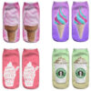 oly-c0a8e4f478df9c78039eadbadc194b4b Wholesale 3D Ice Cream Print Casual Socks Polyester Cotton Breathable Streetwear Accessory
