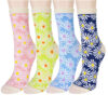 oly-c0a9a2f618dca7c6c55342a18d97362f Wholesale Cotton Women's Non-Slip Socks with Pattern - Yellow, Middle Tube, Boutique Resale