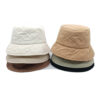 oly-c0c527a6f018e9bfe1c6d658b9f03a9b Wholesale Heart Pattern Corduroy Fisherman Hat for Women Winter Warm Sunscreen Light Green Boutique Hat