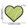 oly-c0d0c50e475444e082c4d37858dd67d8 Wholesale Chic Heart Embroidered Patch Set - Cartoon Basketball Football Sports Patches for Headwear Clothing Decorative Fashion Accessory