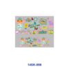 oly-c0d35909cece42d7942e677451dc264c Wholesale 2/4/8pcs Inspirational Quote Mini Cup Keychain Sticker
