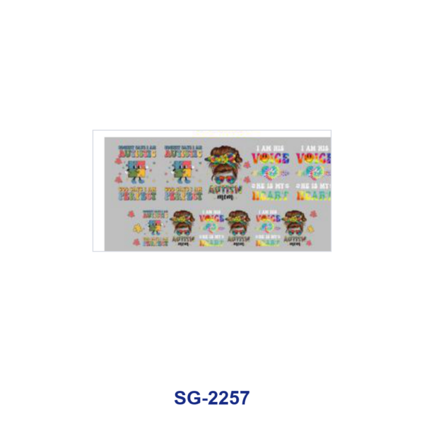 oly-c0ef758ad7d32e657cf8978d26274139 Wholesale 8pcs Mixed Horse Floral Cross Cartoon Print 3oz Cup Stickers Wrap
