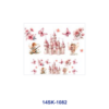 oly-c0efc2c2dacecc8eea42a5a6ba325af7 Wholesale 2/4/8pcs Cute Cartoon Girl Castle Sweet Treat Print Mini Cup Keychain Sticker