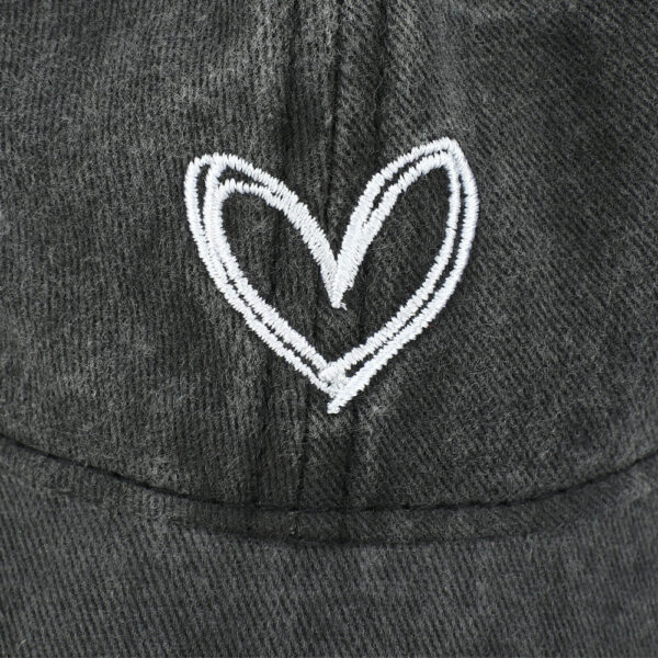 Wholesale Trendy Love Heart Baseball Cap Adjustable Sun Protection Unisex Gift