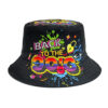 Wholesale Stylish 90s Retro Bucket Hat Unisex Sun Protection Everyday Fashion Accessory