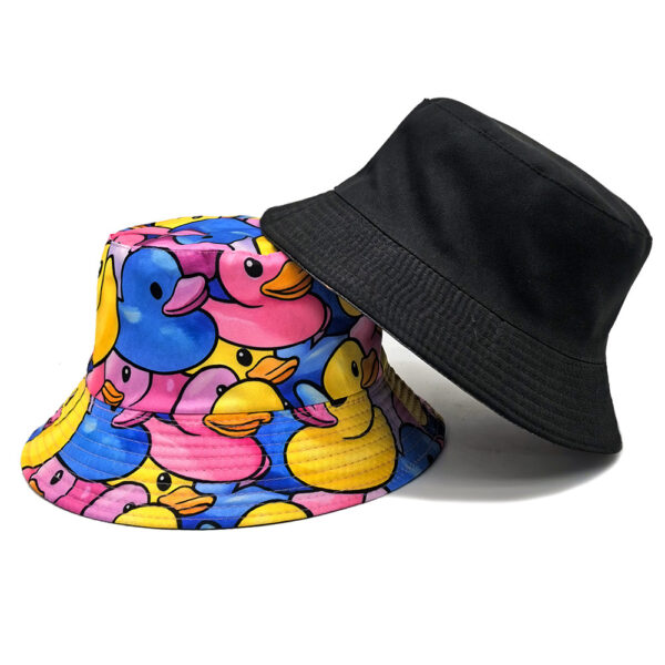 oly-c111c55b50570d7e60b7867e73ff42ba Wholesale Colorful Duck Print Bucket Hat Stylish Sun Protection Hat Fashion Accessory for Boutique Resale