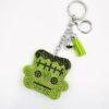 Wholesale Zinc Alloy Light Green Rhinestone Keychain Fashion Accessory Gift