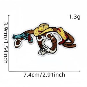 Denim cloth stickers 25#