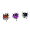 oly-c14fe63fa51b05e80a019d16d5d36eb2 Wholesale Gothic Punk Love Heart Rhinestone Pendant Necklace, Trendy Jewelry Accessory for Party Gift