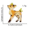 oly-c1501acfb329893a38bc7c717e1f3877 Wholesale Autumn Animal Embroidery Cloth Patch for Bag Charm and Shoe Decor