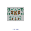 oly-c16501837aa3211f13c9d2e69a55e64f Wholesale 2/4/8pcs Teddy Bear Theme Mini Cup Keychain Sticker