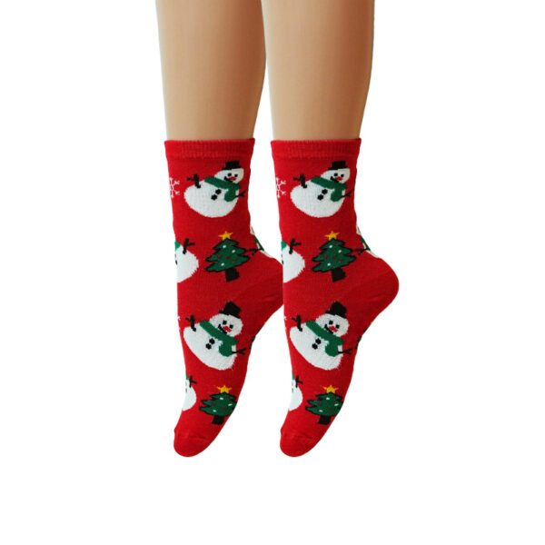 oly-c172e501fdb1c2140cc60c3c211bc88d Wholesale Autumn and Winter Trendy Christmas Socks Santa Claus Elk Snowman Gingerbread Man Cartoon Mid Calf Socks Cross Border Foreign Trade