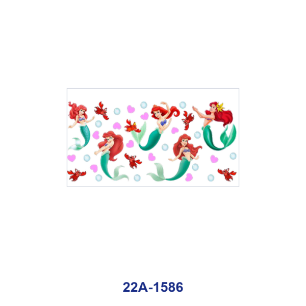 oly-c19cf0d47b1f5085bc68c9f8c92c93d1 Wholesale 5pcs Soft Pastel Dreamy Watercolor Fantasy Gown Maiden Ocean Fantasy Water Spirit Figure Shell Starfish Crab Jellyfish Rose Mixed Decor Prints 16oz Cup UV DTF Wraps OLY Exclusive
