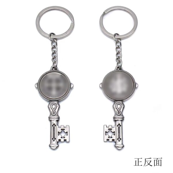 Wholesale European American Style Colorful Metal Keychain Pendant Fashion Accessory Gift Boutique Resale