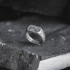 Wholesale Vintage Sunrise Sun Ring for Men  Silver Alloy Electroplated - Boutique Jewelry Accessory
