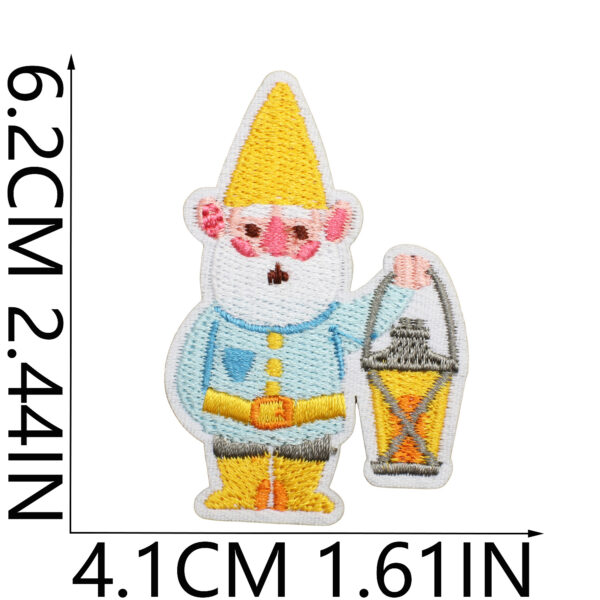 oly-c1e67121efe876484b20cc79d231eb7b Wholesale Spring Blossom Chick Embroidered Patch Polyester Thread Fashion Accessory for Clothing