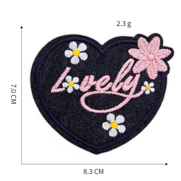 oly-c1f7437cc726cf04a0869ce391b5c816 Wholesale Embroidered Felt Elbow Patches for Clothing DIY Accessory