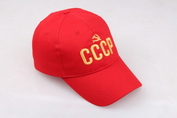 Wholesale CCCP USSR Retro Baseball Cap Adjustable Red Hat Fashion Accessory Gift