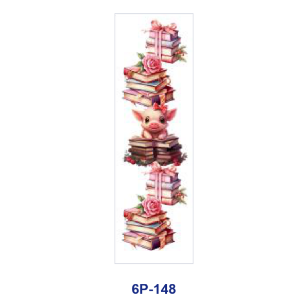 Wholesale 2/8/16pcs UV DTF Stickers Cute Animal Book Rose Print Pen and Bookmark Stickers