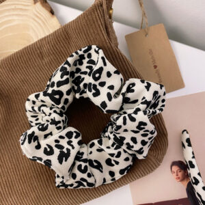 BW 3# leopard print-White