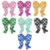 oly-c245a82803eadd2e3357360e59e23ceb Wholesale Plaid Bow Embroidered Iron-On Patch for DIY Clothing Decorative Fashion Accessory Party Gift