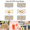 oly-c249299816d1b955a317b292dd18e5d7 Wholesale 5pcs Gilded Elegant Perfume Bottle High Heel Gown Sneaker Jewelry Bag Crown Feather Butterfly Daisy Rose Mixed Decor Prints 16oz Cup UV DTF Wraps